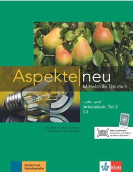 Paperback Aspekte neu c1, libro del alumno y libro de ejercicios, parte 2 + cd [German] Book