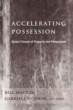 Accelerating Possession: Global Futures of Property And Personhood (Critical Theory Institute Books)