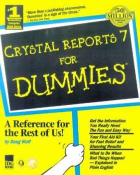 Paperback Seagate Crystal Reports 7 for Dummies Book