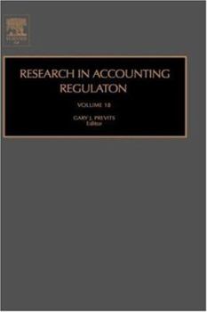 Hardcover Research in Accounting Regulation: Volume 18 Book