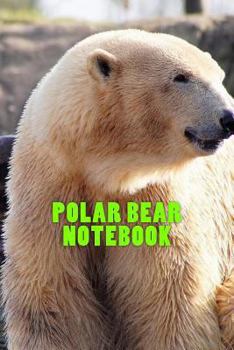 Paperback Polar Bear Notebook Book