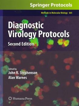 Hardcover Diagnostic Virology Protocols Book