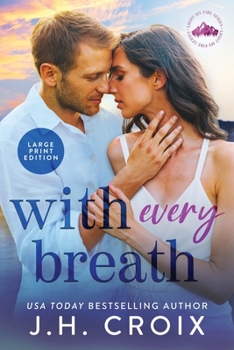 Paperback With Every Breath [Large Print] Book