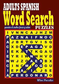 Paperback ADULTS SPANISH Word Search Puzzles [Spanish] Book