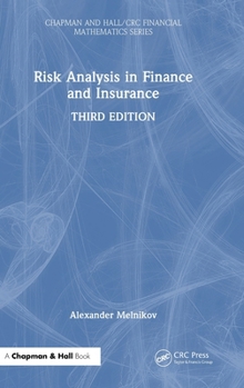Hardcover Risk Analysis in Finance and Insurance Book