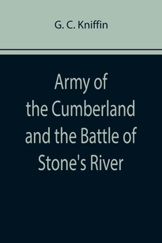 Paperback Army of the Cumberland and the Battle of Stone's River Book