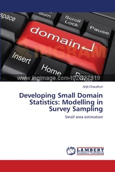 Paperback Developing Small Domain Statistics: Modelling in Survey Sampling Book