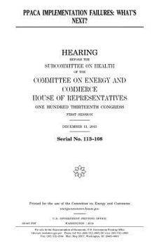 Paperback PPACA implementation failures: what's next? Book