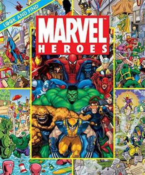 Hardcover Look and Find: Marvel Heroes (Look and Find) Book