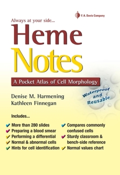 Spiral-bound Heme Notes: A Pocket Atlas of Cell Morphology Book