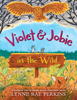 Hardcover Violet and Jobie in the Wild Book