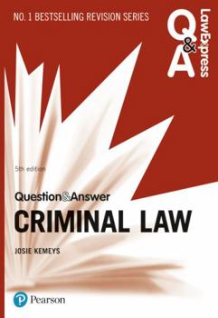 Paperback Law Express Question and Answer: Criminal Law (Law Express Questions & Answers) Book