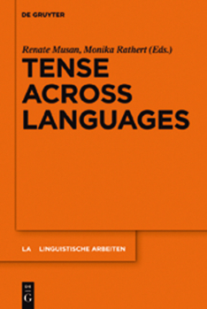 Hardcover Tense Across Languages Book