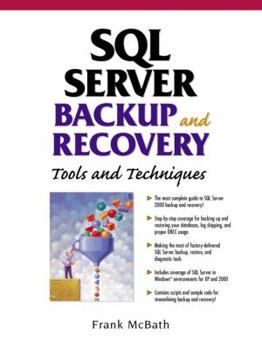 Paperback SQL Server Backup and Recovery: Tools and Techniques Book