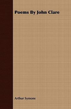 Poems By Arthur Symons V1