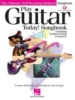 Paperback Play Guitar Today! Songbook Book/Online Audio [With CD] Book