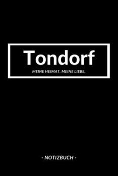 Tondorf: Notizblock A5 120 Seiten | Punktraster | Notizbuch für deine Stadt (German Edition)