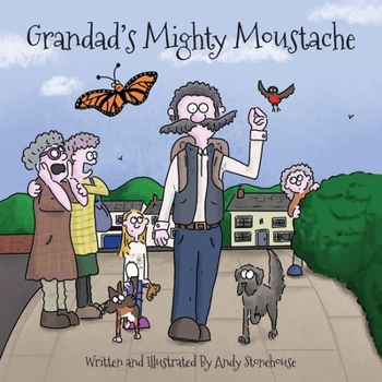 Paperback Grandad's Mighty Moustache Book