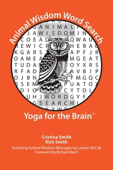 Paperback Animal Wisdom Word Search: Yoga for the Brain Book