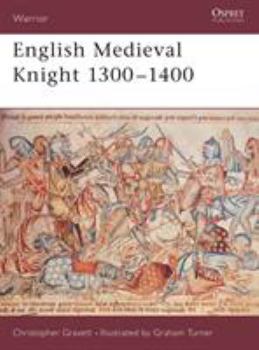 Paperback English Medieval Knight 1300 1400 Book