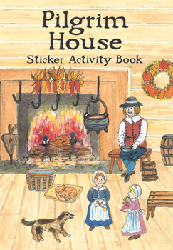 Paperback Pilgrim House Sticker Activity Book