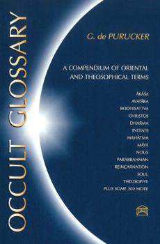 Paperback Occult Glossary Book