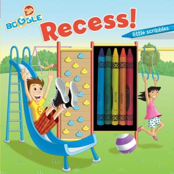 Board book Recess! [With 5 Crayons] Book