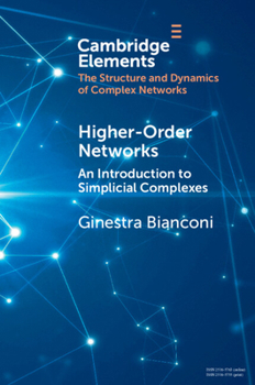 Paperback Higher-Order Networks Book