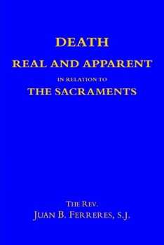Paperback Death - Real and Apparent Book