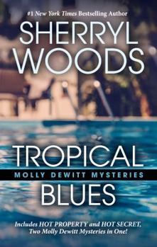 Library Binding Tropical Blues: Hot Property Mysteries [Large Print] Book