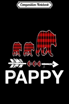Composition Notebook: Red Plaid Pappy Bear Two Cubs Matching Buffalo Pajama  Journal/Notebook Blank Lined Ruled 6x9 100 Pages