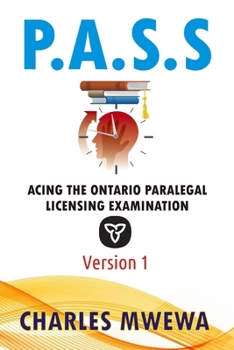 Paperback P.A.S.S.: Acing the Ontario Paralegal-Licensing Exam Book