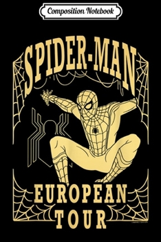 Composition Notebook: Marvel Spider-Man Far From Home European Tour Journal/Notebook Blank Lined Ruled 6x9 100 Pages