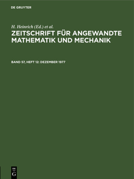 Hardcover Dezember 1977 [German] Book