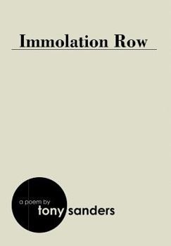 Hardcover Immolation Row Book