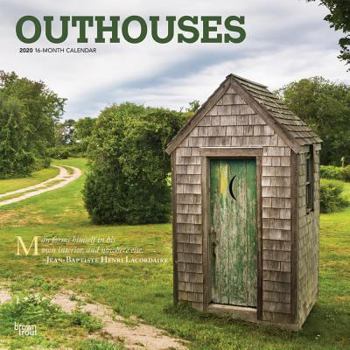 Calendar Outhouses 2020 Square Book