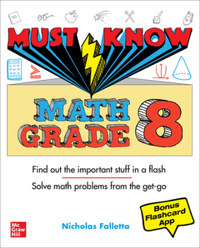 Paperback Must Know Math Grade 8 Book