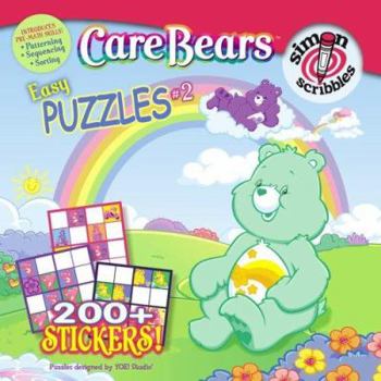 Paperback Care Bears Easy Puzzles #2 Book
