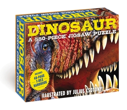 Dinosaurs: 500-Piece Jigsaw Puzzle and Book : A 500-Piece Family Jigsaw Puzzle Featuring the T-Rex Handbook!