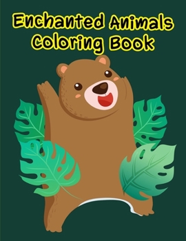 Enchanted Animals Coloring Book: Christmas Animals Books and Funny for Kids's Creativity (Funny Sport)
