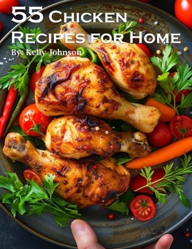 Paperback 55 Chicken Recipes for Home Book