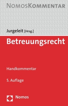 Hardcover Betreuungsrecht: Handkommentar [German] Book