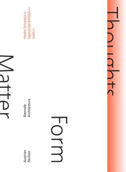 Paperback Thoughts Form Matter Book