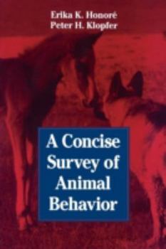 Paperback A Concise Survey of Animal Behavior Book