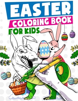 Paperback Easter Coloring Book For Kids: Fun Activity Book and Easter Basket Stuffer for Children Book