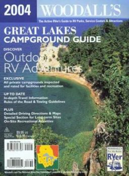 Paperback Woodall's Great Lakes Campground Guide Book