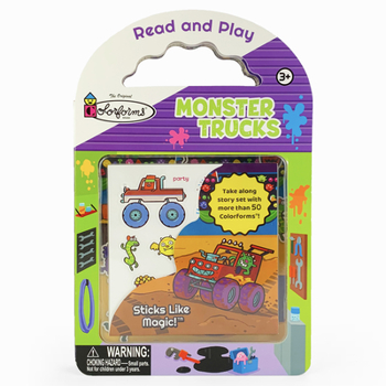 Board book Monster Trucks (Colorforms) Book