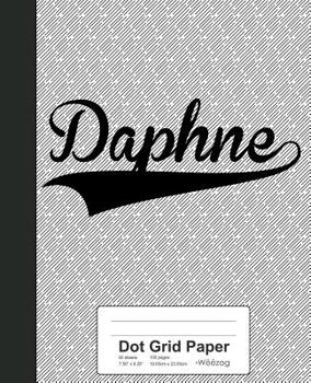 Paperback Dot Grid Paper: DAPHNE Notebook Book