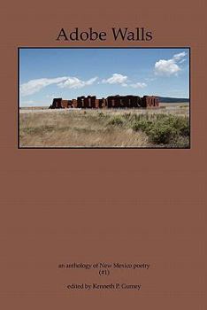 Paperback Adobe Walls: an anthology of New Mexico poetry Book