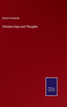 Hardcover Christian Days and Thoughts Book